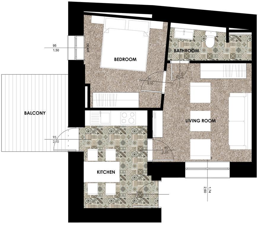 Brill Budapest Apartments 3 Экстерьер фото